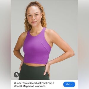 Lululemon Wunder Train Racerback Top